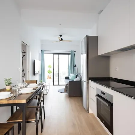 Florit Flats - The Cruz Cubierta With Terrace * Valencia